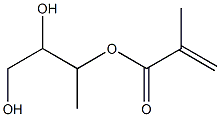 Butane-1,2,3-triol 3-methacrylate 结构式