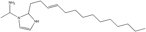 1-(1-Aminoethyl)-2-(3-tetradecenyl)-4-imidazoline 结构式