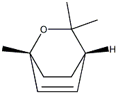 (1R,4S)-1,3,3-Trimethyl-2-oxabicyclo[2.2.2]oct-5-ene 结构式