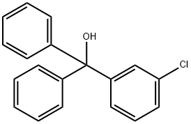 3-Chlorophenyldiphenylmethanol 结构式