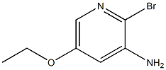 2-溴-5-乙氧基吡啶-3-氨基吡啶 结构式