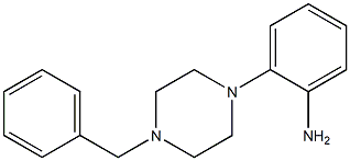 2-(4-Benzyl-1-piperazinyl)aniline 结构式