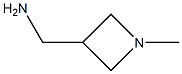 1-Methyl-3-(aminomethyl)azetidine 结构式