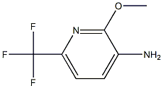 3-Amino-2-methoxy-6-(trifluoromethyl)pyridine 结构式