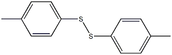 4,4'-二甲基二苯二硫醚 结构式