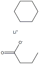 环己烷丁酸锂盐 结构式