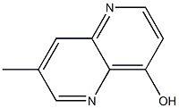 4-Hydroxy-7-methyl-1,5-naphthyridine 结构式