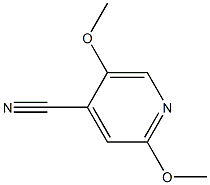 4-Cyano-2,5-dimethoxypyridine 结构式