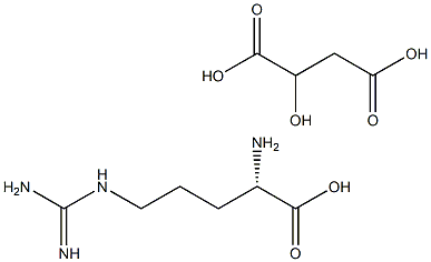 L-精氨酸 苹果酸 结构式