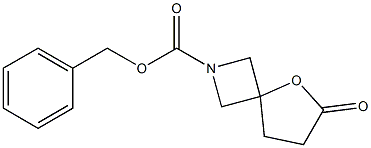 5-氧-2-N-CBZ-氮螺[3,4]辛烷-6-酮 结构式