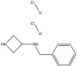 3-苄氨基氮杂环丁烷二盐酸盐 结构式