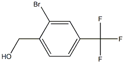 2-溴-4-三氟甲基苄醇 结构式