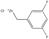 3,5-二氟苄基氯化锌 结构式
