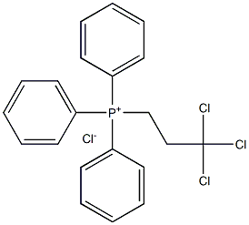 Triphenyl(3,3,3-Trichloropropyl)phosphonium chloride 结构式