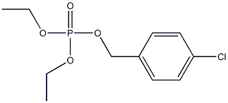 4-chlorobenzyl diethyl phosphate 结构式