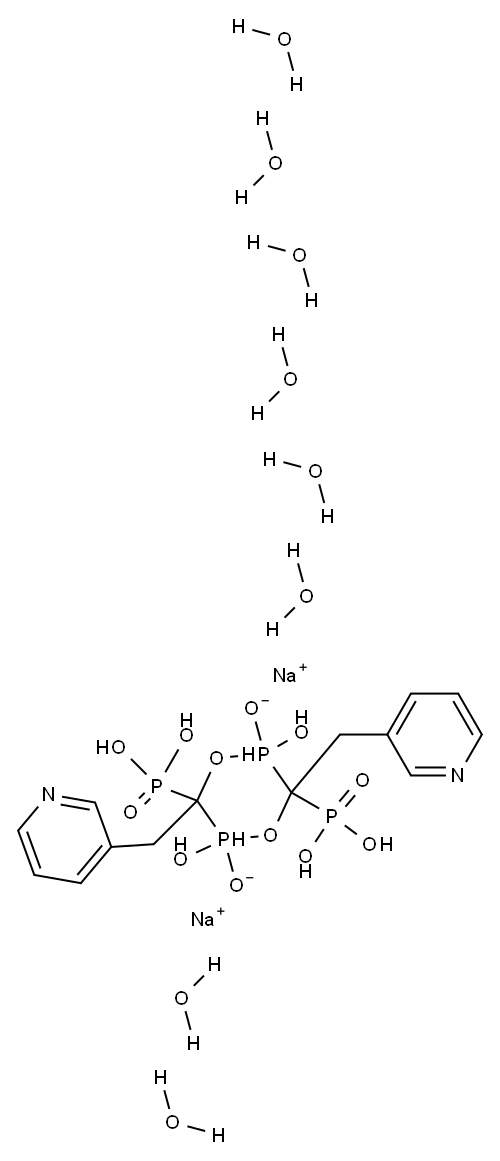 利塞膦酸相关物质B 结构式