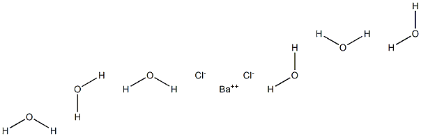 氯化锶六水合 结构式