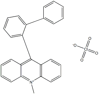 9-(2-Biphenylyl)-10-MethylacridiniuM Perchlorate 结构式