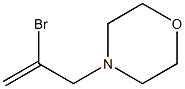 2-Bromo-3-(morpholino)prop-1-ene 结构式