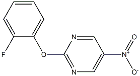 2-(2-fluorophenoxy)-5-nitropyriMidine 结构式