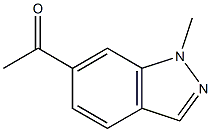 1-(1-Methyl-1H-indazol-6-yl)ethan-1-one 结构式