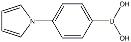 4-吡咯酰基苯硼酸 结构式