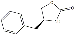 (S)/(R)-4-苄基-2-恶唑烷酮 结构式