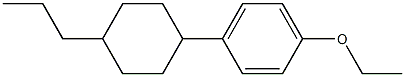 1-乙氧基-4-(-4-丙基环己基)苯 结构式
