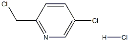 2-氯甲基-5-氯吡啶盐酸盐 结构式