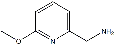 2-甲氧基吡啶-6-甲胺 结构式