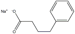 4-苯基丁酸钠 结构式