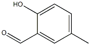 5-甲基-2-羟基苯甲醛 结构式