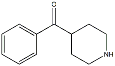 苯基(4-哌啶)甲酮 结构式