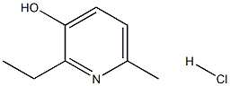 2-乙基-3-羟基-6-甲基吡啶盐酸盐 结构式