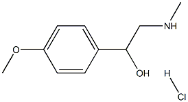 辛弗林甲基醚盐酸盐 结构式