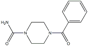 4-苯甲酰基-1-哌嗪甲脒 结构式