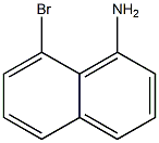 8-溴-1-萘胺 结构式