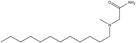 N-十二烷基-N-甲基葡萄糖酰胺 结构式