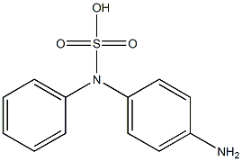 对氨基二苯胺邻磺酸 结构式