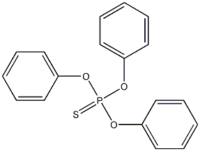 三苯基硫代磷酸酯 结构式