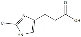 S-2-氯-4-咪唑丙酸 结构式