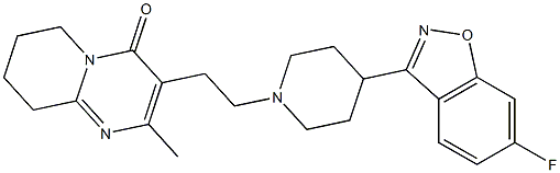 利培酮杂质3 结构式