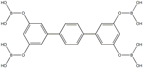 [1,1′:4′,1″]三联苯-3,3″,5,5″-四硼酸 结构式