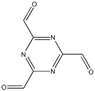 1,3,5三嗪-2,4,6-三甲醛 结构式