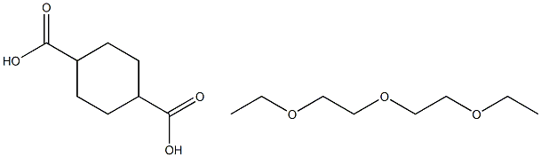 双-二乙氧基二甘醇环己烷1,4-二羧酸酯 结构式