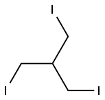 1,3-diiodo-2-(iodomethyl)-propane 结构式