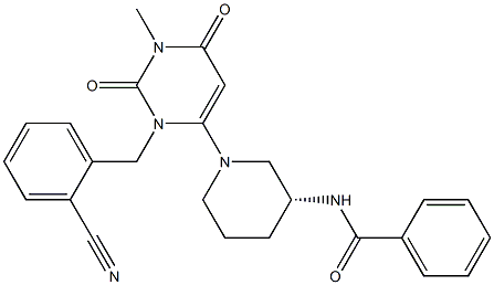 苯甲酸阿格列汀杂质,AG-IMP-6 结构式