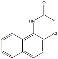 2-Chloro-(1-naphthyl) Acetamide 结构式