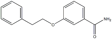 3-(2-苯乙氧基)苯甲酰胺 结构式