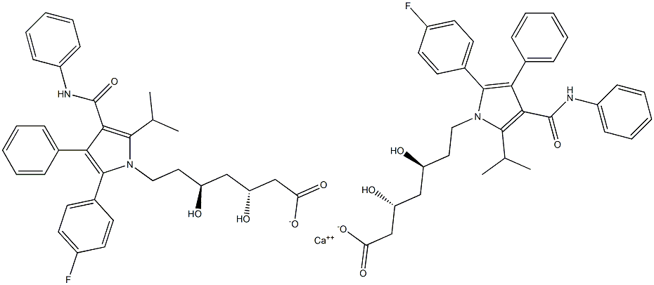 阿托伐他汀钙杂质B02 结构式